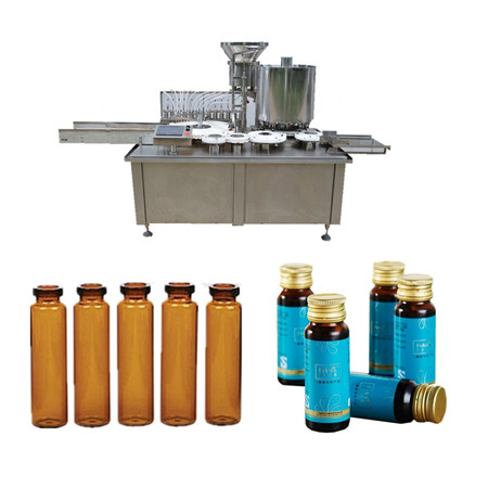 Farmacinių stiklinių butelių ampulių užpildymo ir sandarinimo mašina skysčių pildymo ir sandarinimo mašina buteliukų pildymo mašina