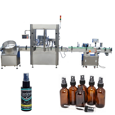 Gamyklos pigi kaina Cbd aliejus / alyvos buteliukas Pildymo mašinos Pagrindiniai produktai Didelio greičio valdymo siurblys