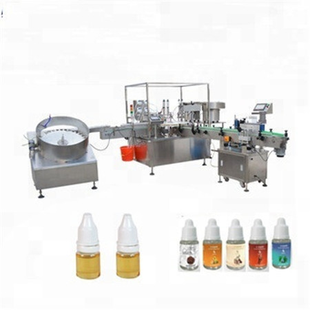 Gamintojo šildymo mini vandens aliejaus buteliukas sulčių mineralinio maišymo pildymo mašinų linija