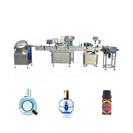 Gamyklinė E-skysčio elektrinių cigarečių skysto eterinio aliejaus pildymo mašinos pildymo įranga