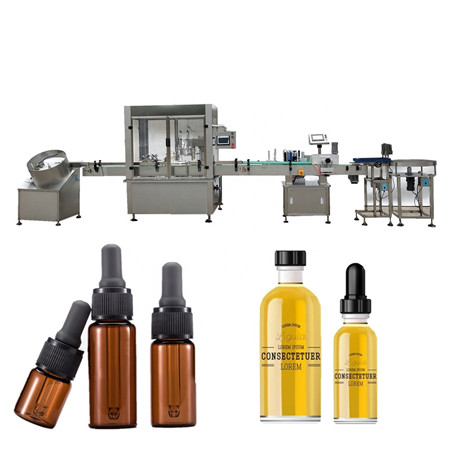 Automatinė naminių butelių gėrimų sulčių mineralinio vandens skysčių pildymo pakavimo butelių gamybos mašina gamybos linijai