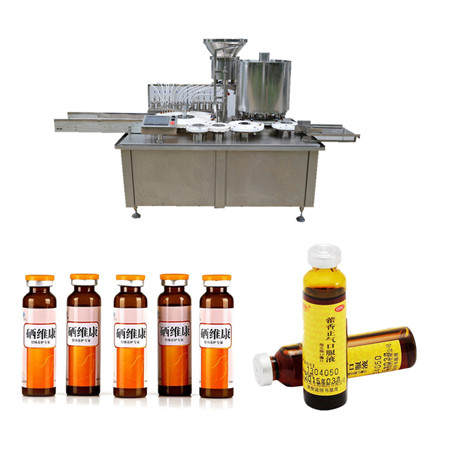 Automatinė alyvuogių aliejaus / augalinio aliejaus / maistinio aliejaus išpilstymo mašina